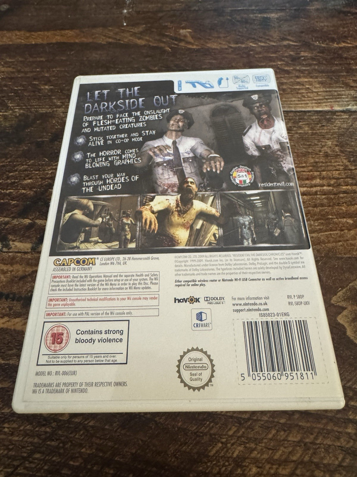 Resident Evil: The Darkside Chronicles (Nintendo Wii, 2009)