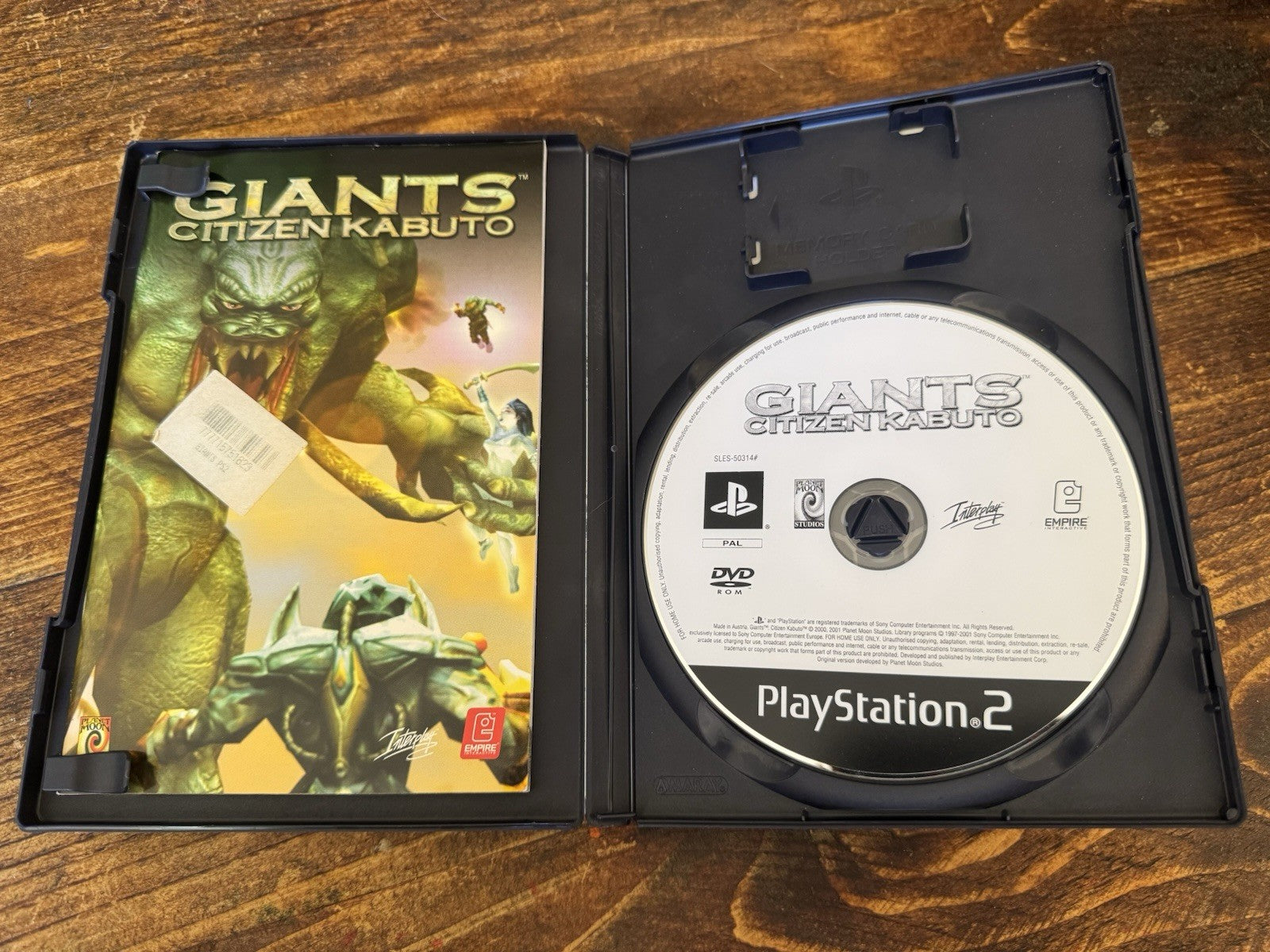 🎮 Giants: Citizens Kabuto (Sony PlayStation 2, 2000) - European Version 🎮