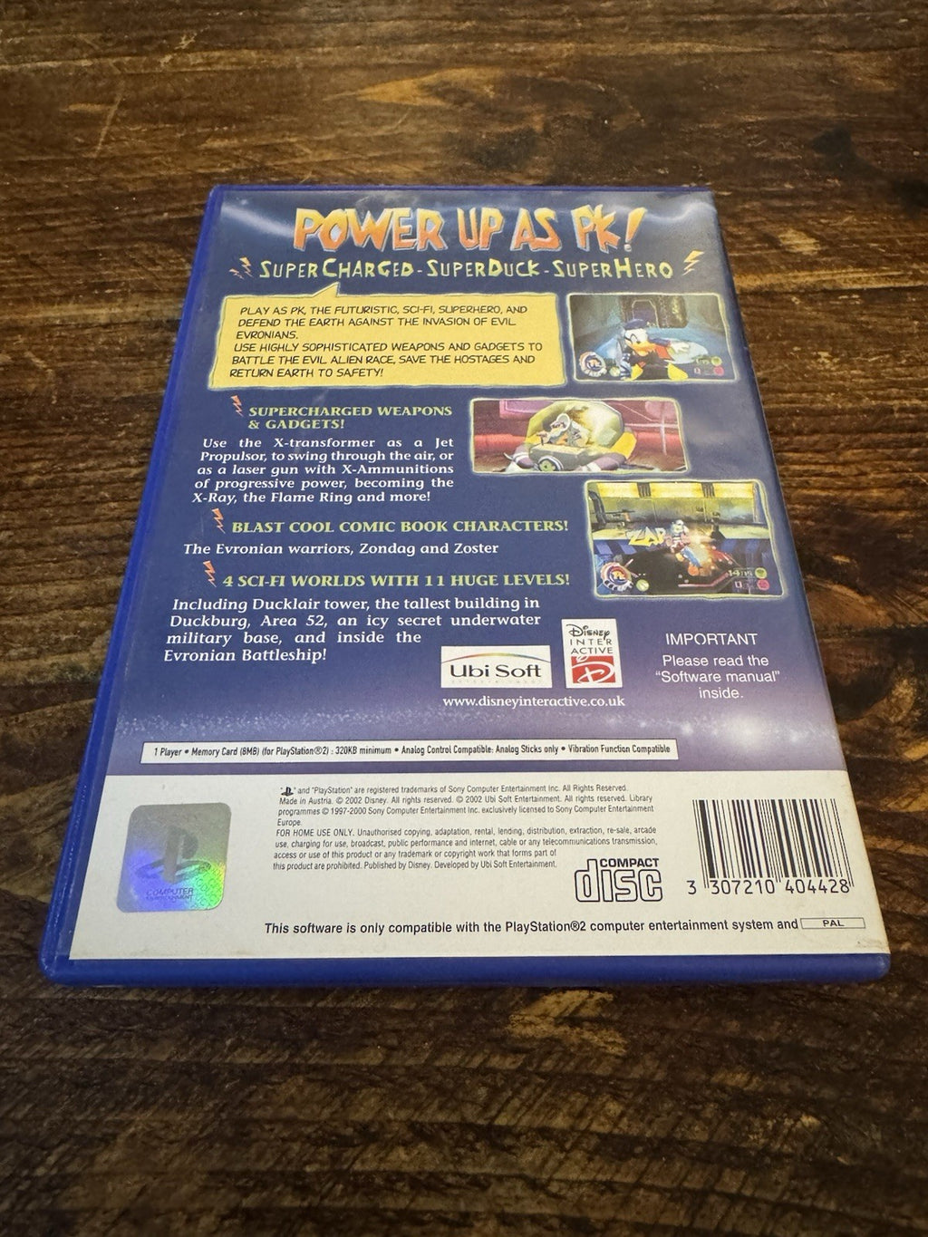 🎮 Donald Duck as PK (Sony PlayStation 2, 2002) 🎮