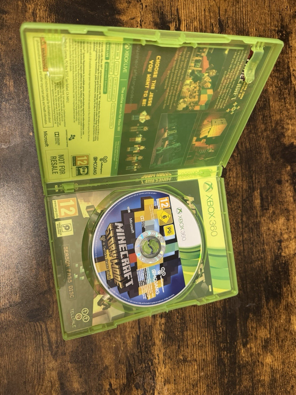 🎮 Minecraft: Story Mode - A Telltale Game Series (Xbox 360) 🎮