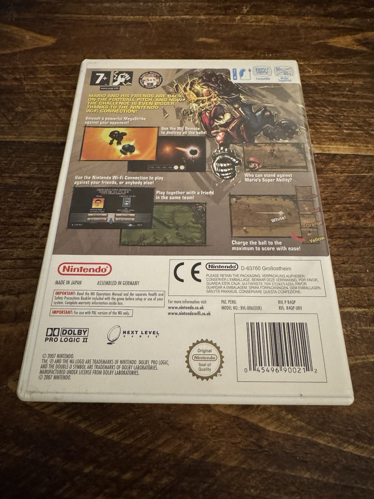 🎮 Mario Strikers Charged (Nintendo Wii, 2007) - US Version ⚽️🏆