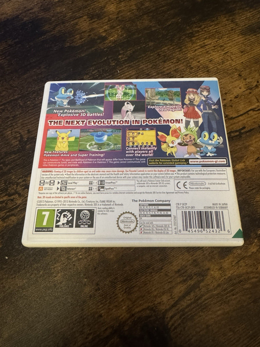 🎮 Nintendo 3DS Pokemon Y (2013) ☄️🌟