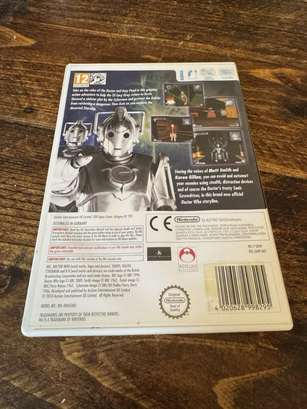 Doctor Who: Return to Earth (Nintendo Wii, 2010)