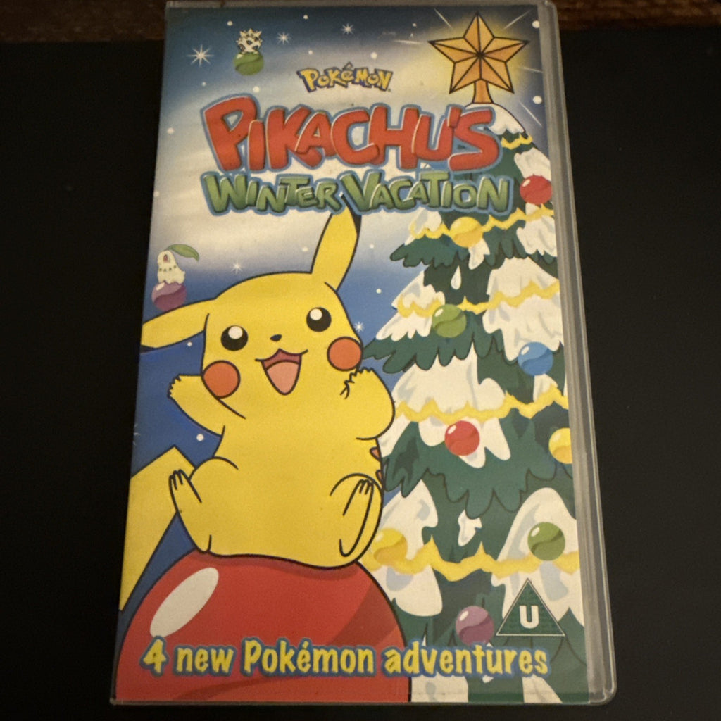 Pokemon Pikachu’s Winter Vacation VHS PAL (Rare Promo) - VGC