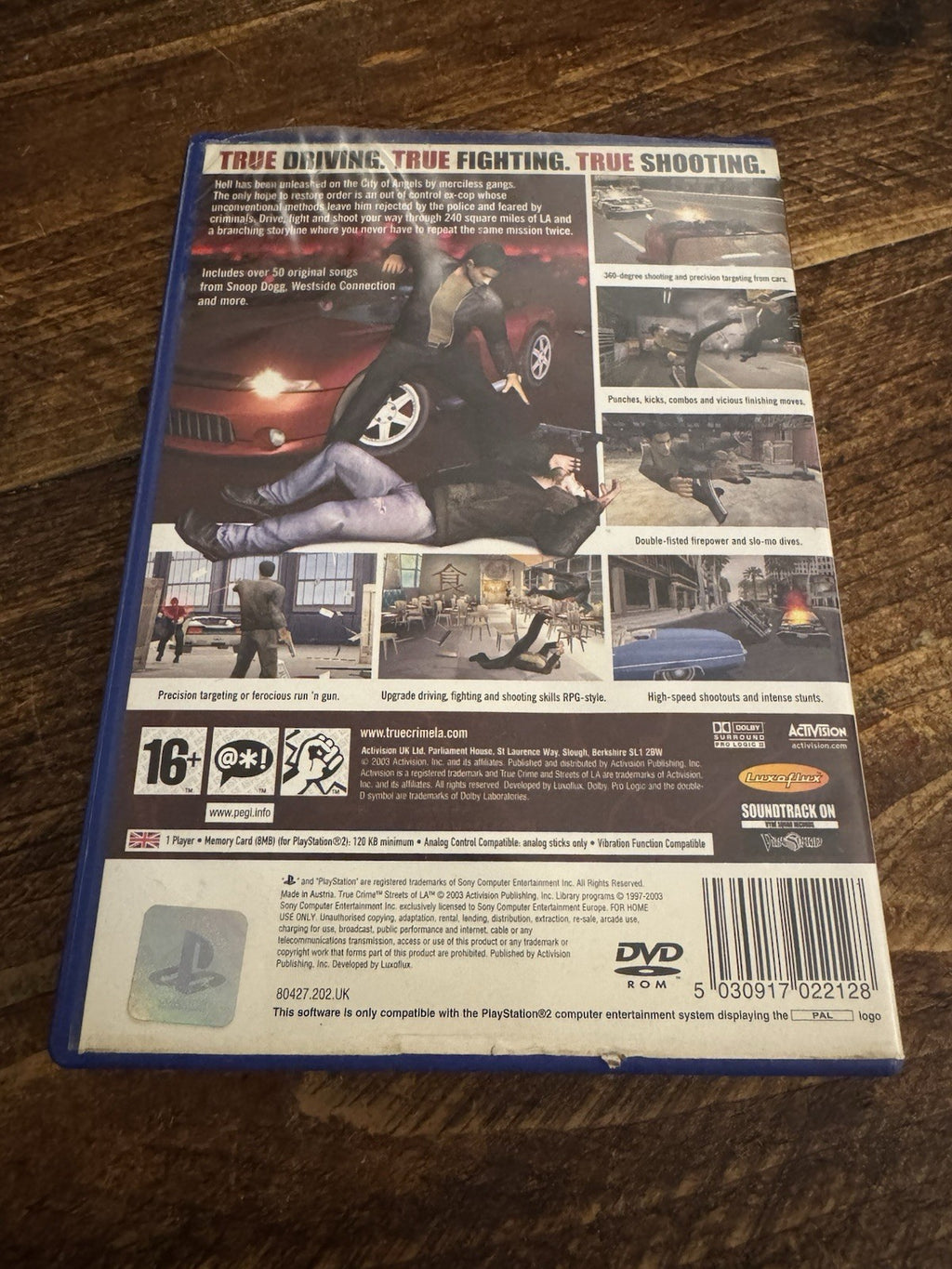 🎮 True Crime Ultimate Cheat Disc (Sony PlayStation 2, 2003) 🎮