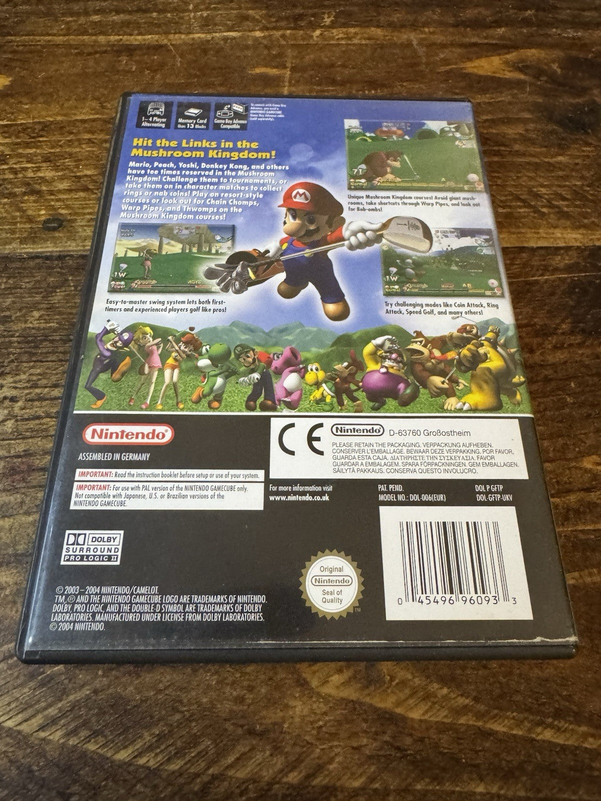 🎮🎮 Mario Golf: Toadstool Tour (Nintendo GameCube, 2004) 🍄🍄