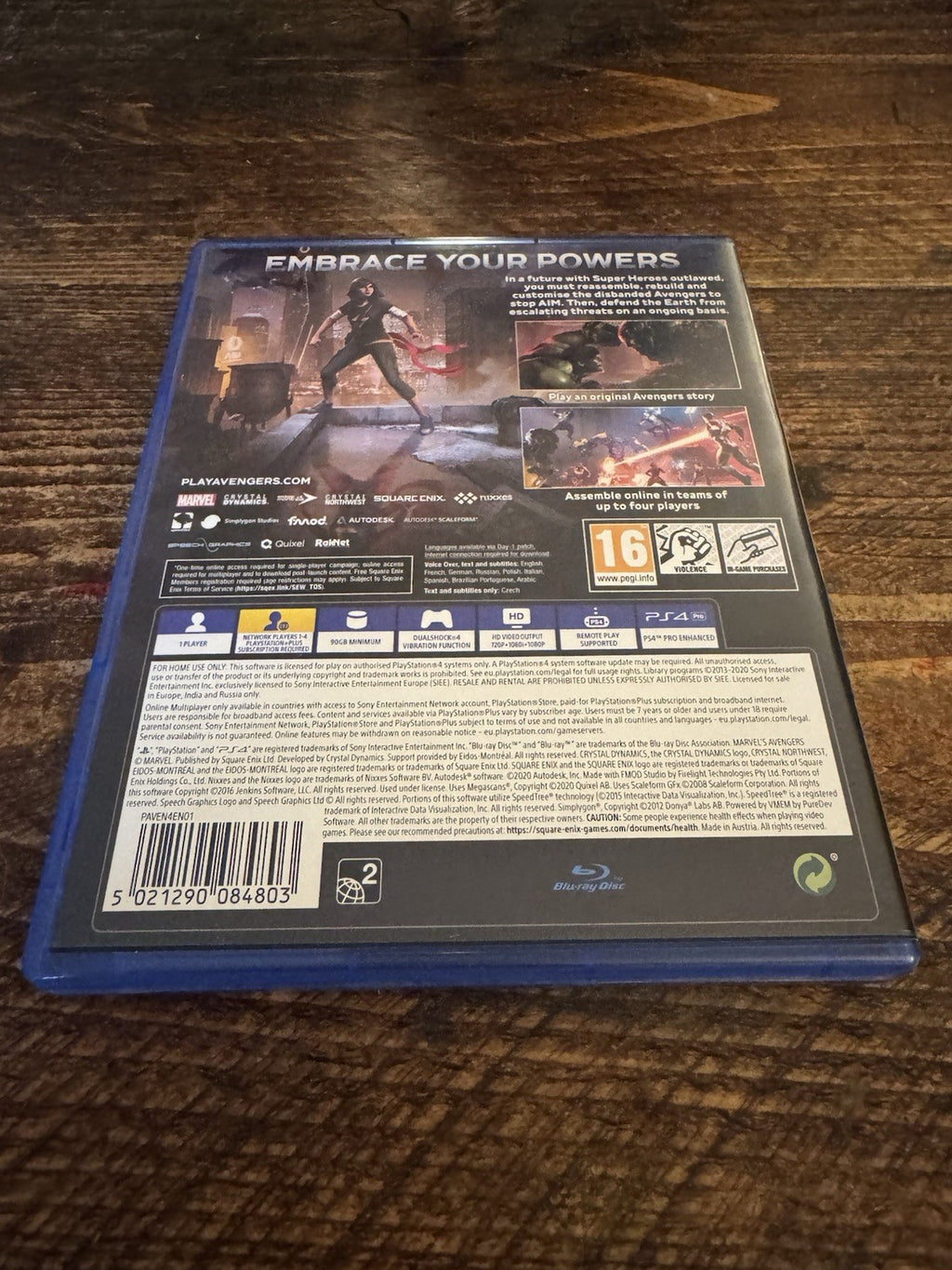 🎮 So Y PlayStation 4 Marvel's Avengers (2020)