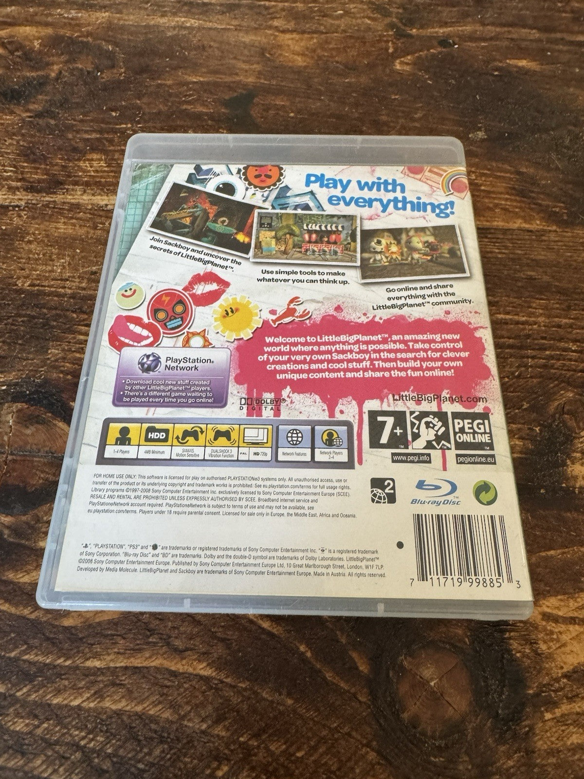 🎮 LittleBigPlanet (Sony PlayStation 3, 2008) 🎮