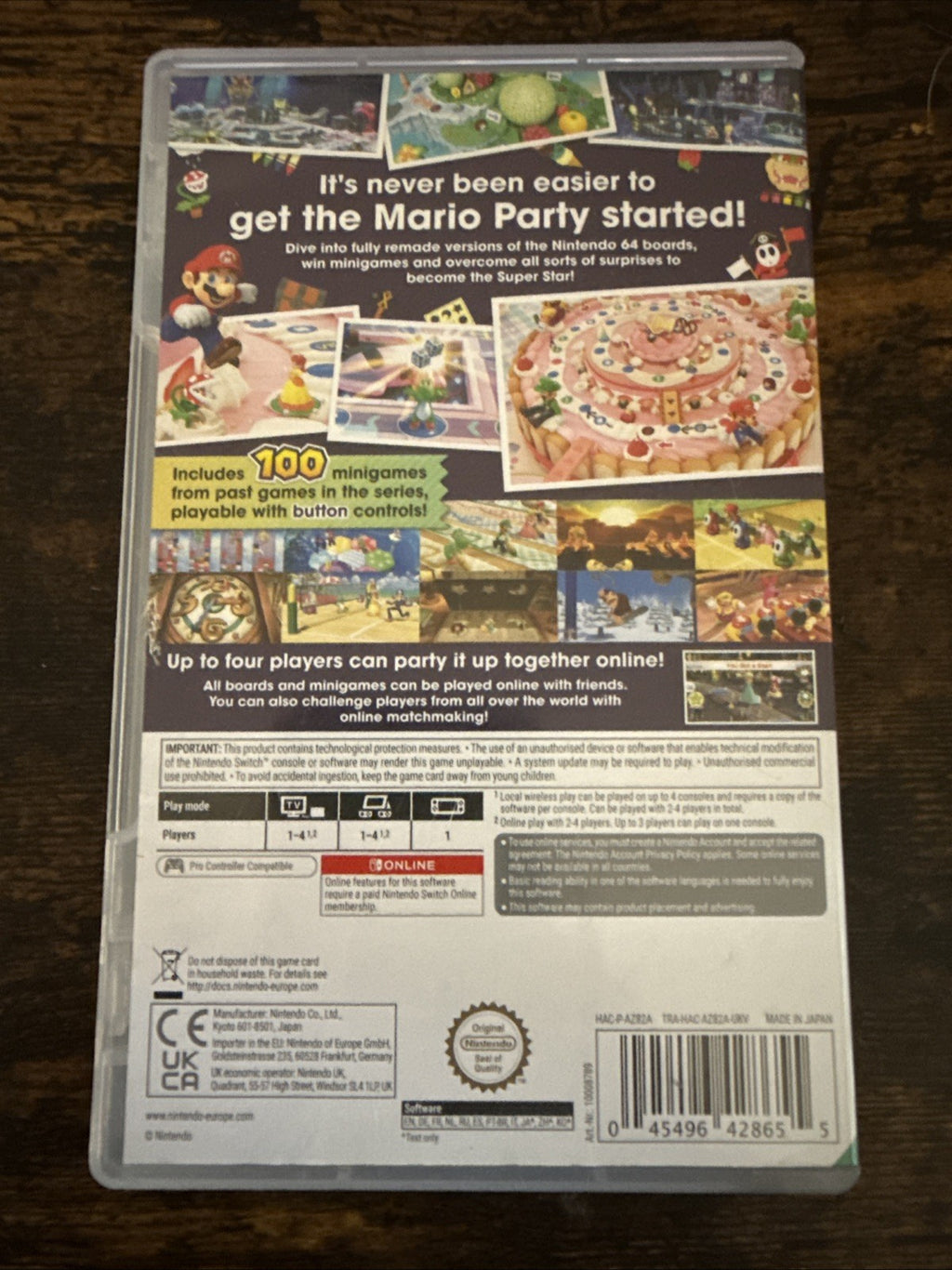 🎮 Nintendo Switch: Mario Party Superstars ✅ Complete 💿