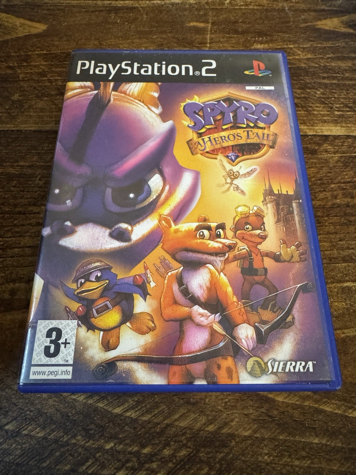 🎮 Spyro A Heros Tail - (PS2) Playstation 2 🎮