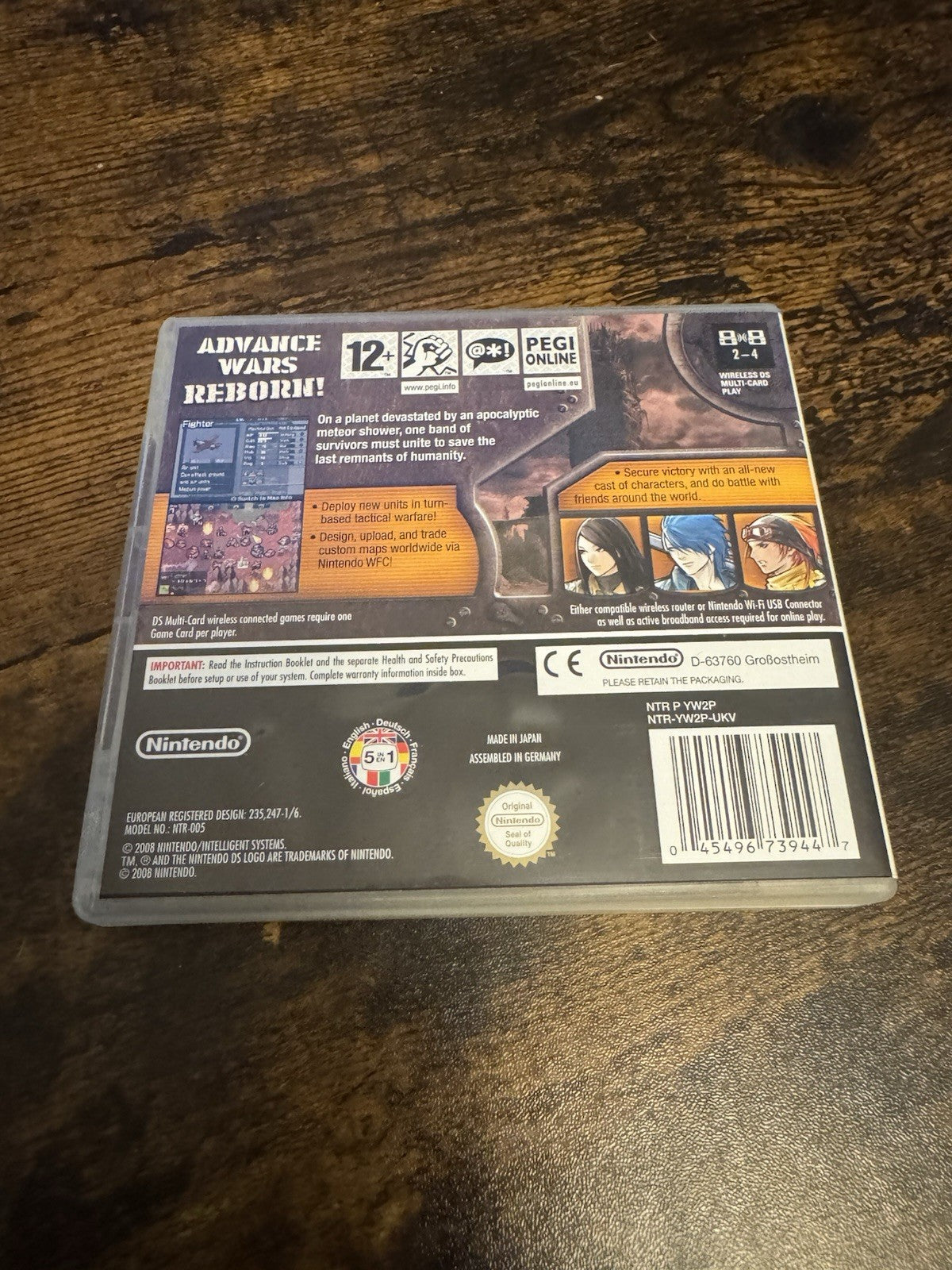 🎮🌟Advance Wars Dark Conflict - Nintendo DS ⚔️🗡️