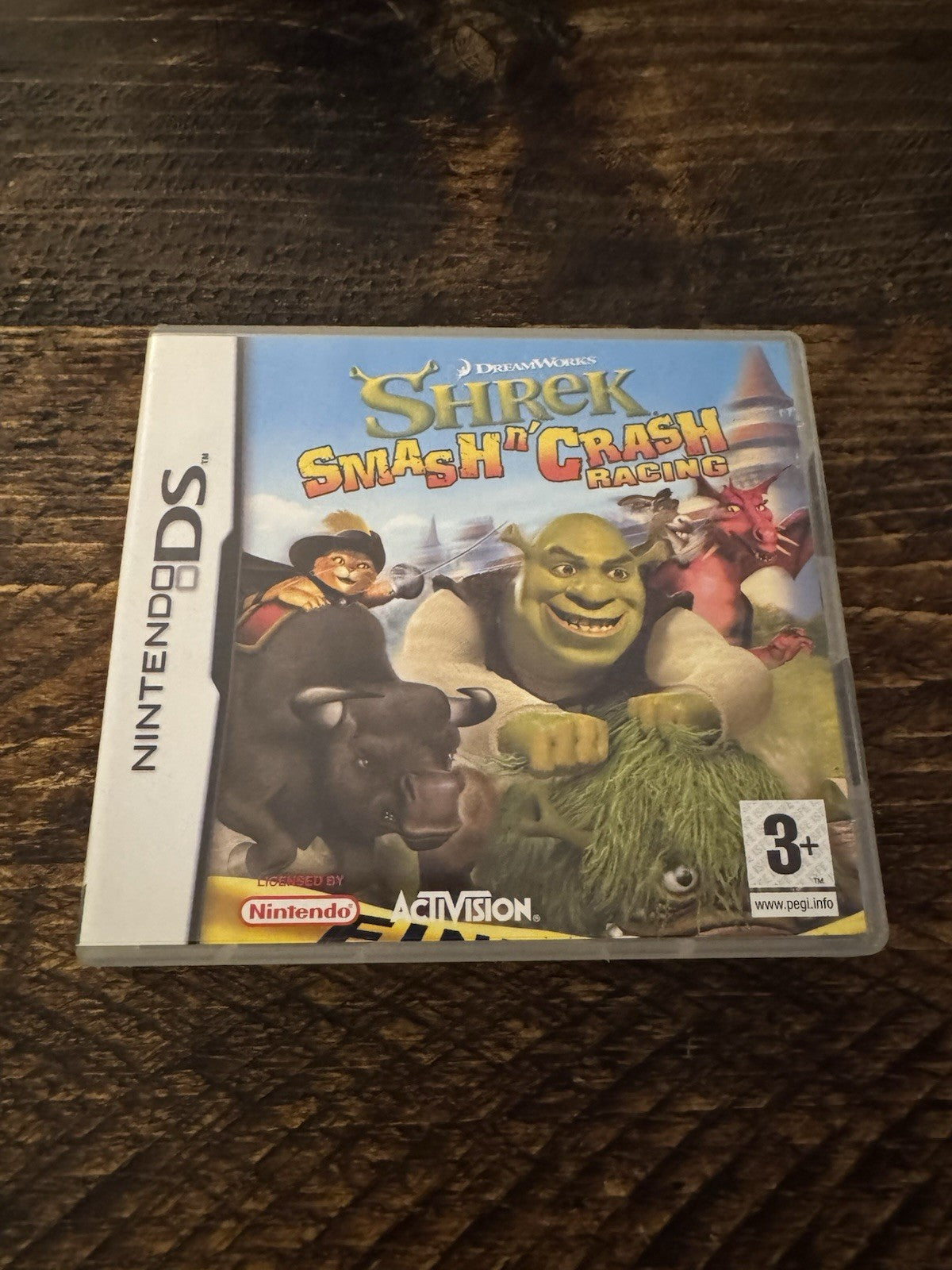 🎮 Nintendo DS Shrek Smash N Crash Racing 🏎️