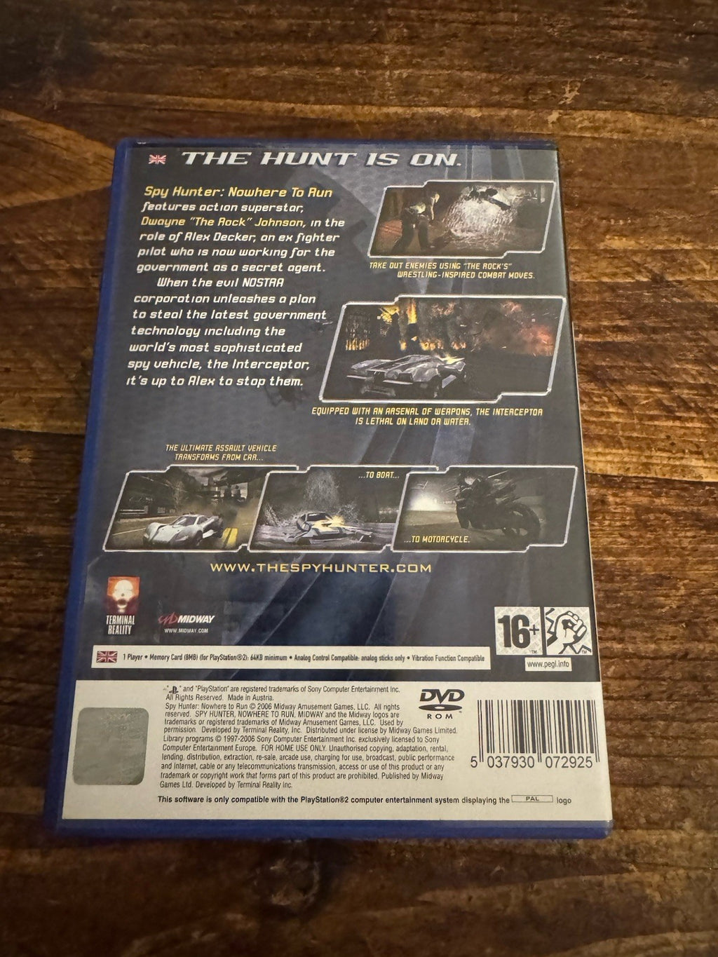 🎮 Spy Hunter: Nowhere to Run (PS2) 🎮