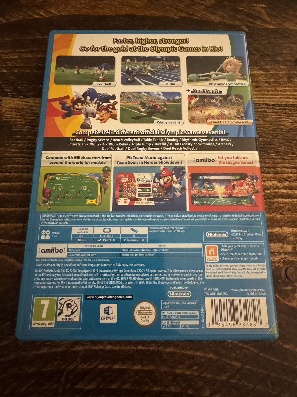 🎮 Wii U Mario And Sonic At The Rio 2016 Olympic Games 🏆🥇🏆