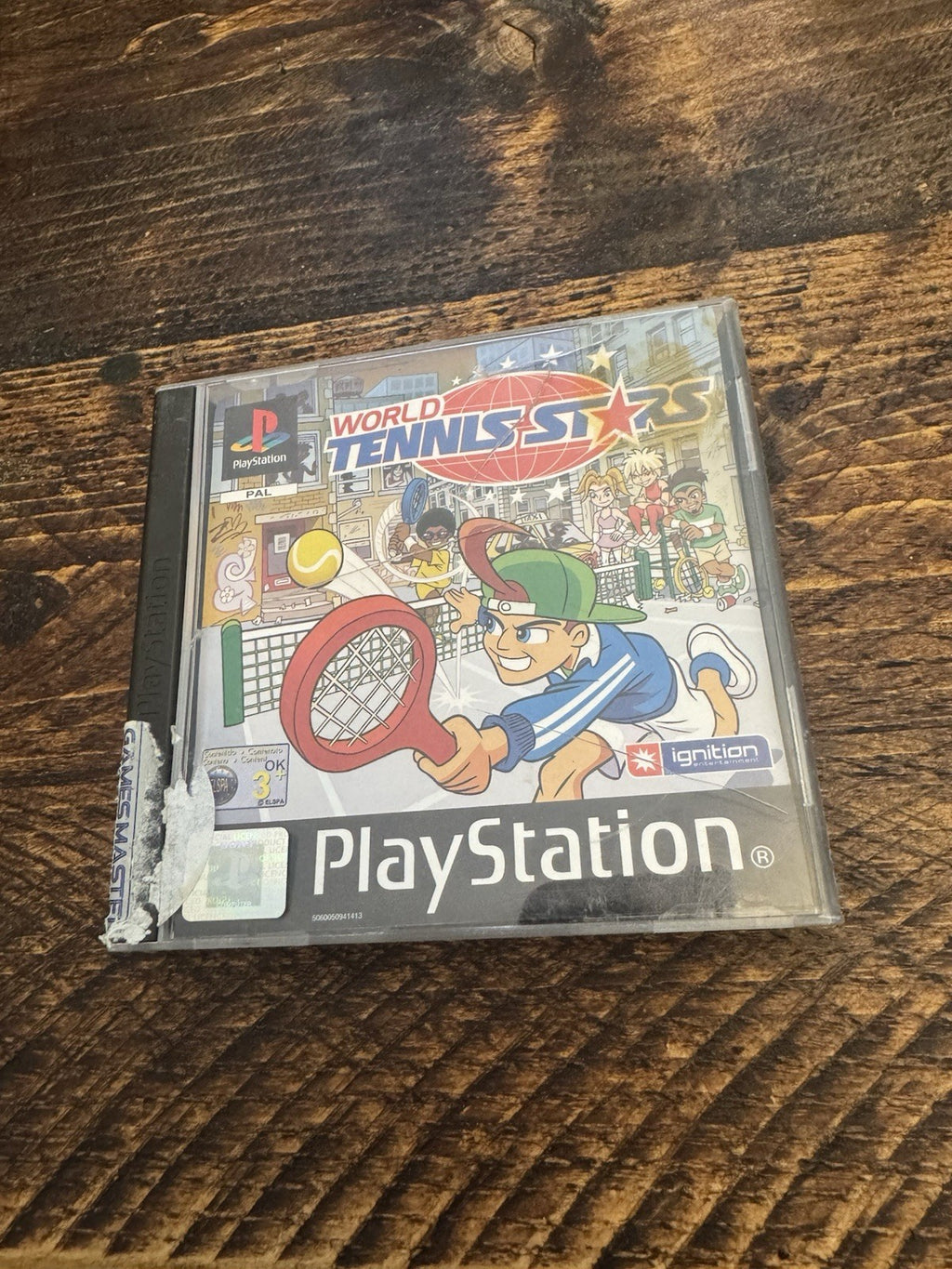 PlayStation 1 World Tennis Stars Video Game