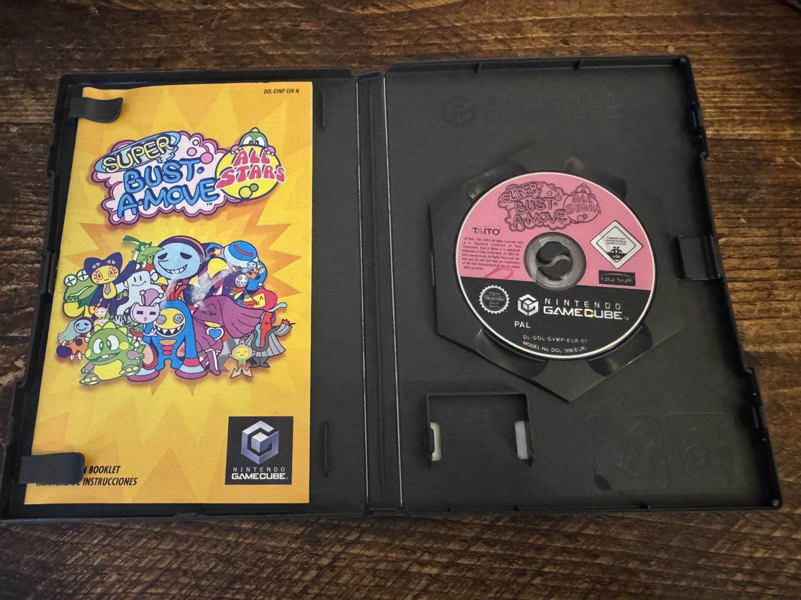 Super Bust A Move All Stars Nintendo GameCube - PAL - COMPLETE W/MANUAL Tested