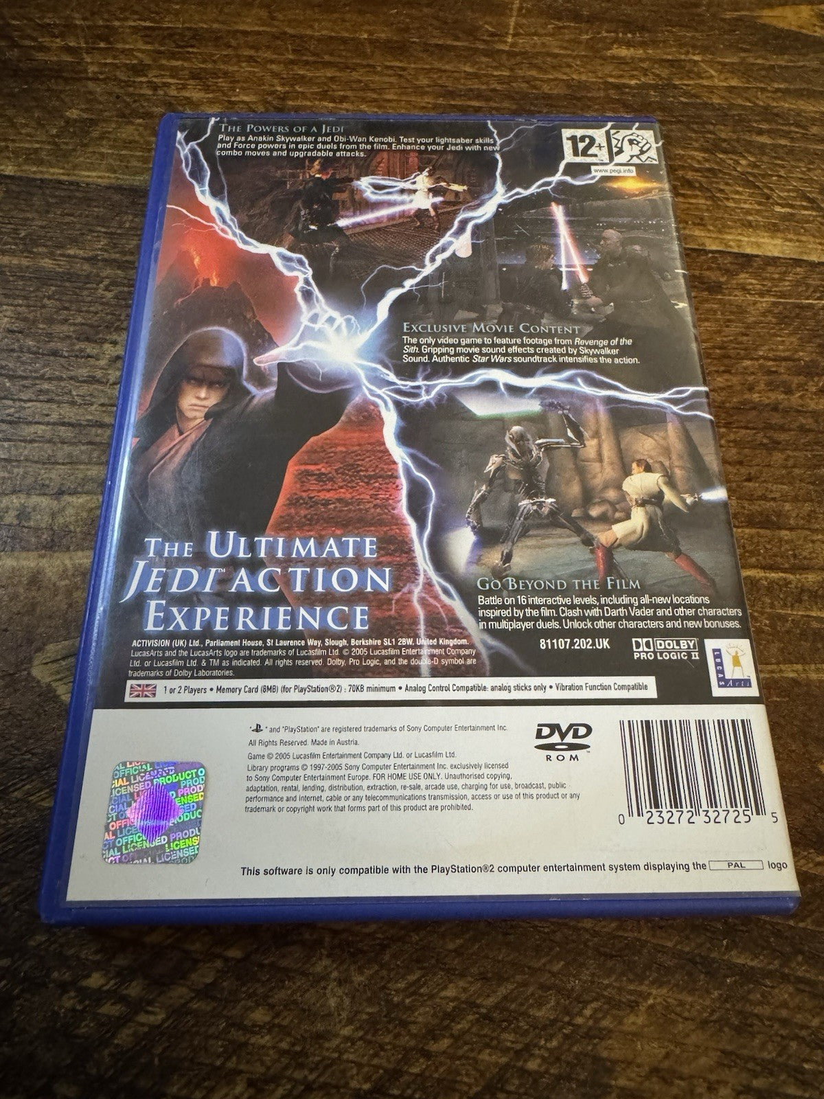 🎮 Star Wars Episode III: Revenge of the Sith (Sony PlayStation 2) 🎮
