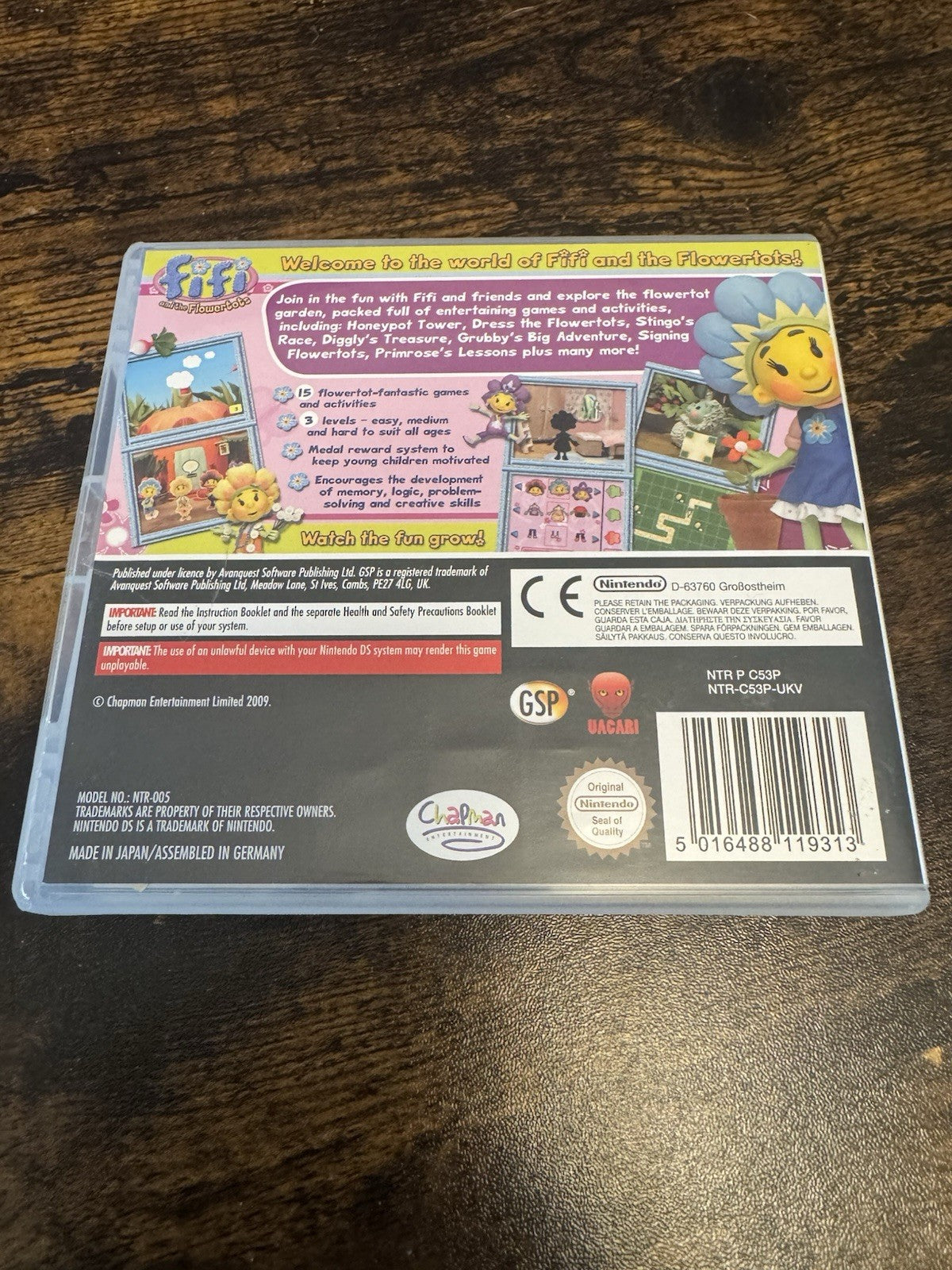 🎮🌟Fifi and the Flowertots (Nintendo DS, 2009) - European Version🌟