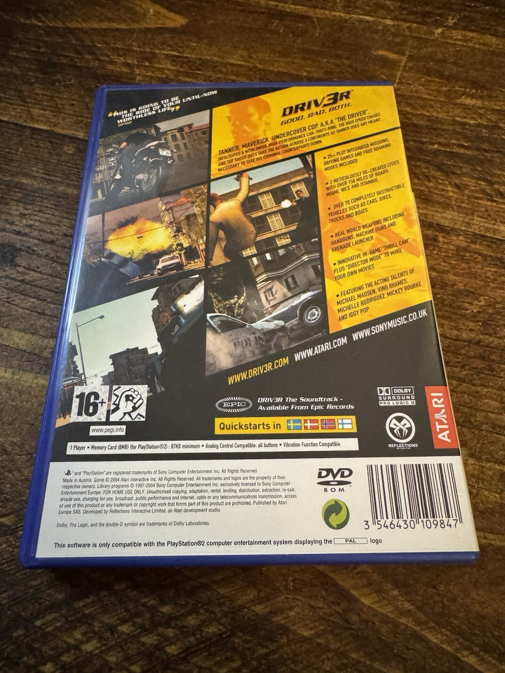 🎮 DRIV3R PlayStation 2 Game 🎮