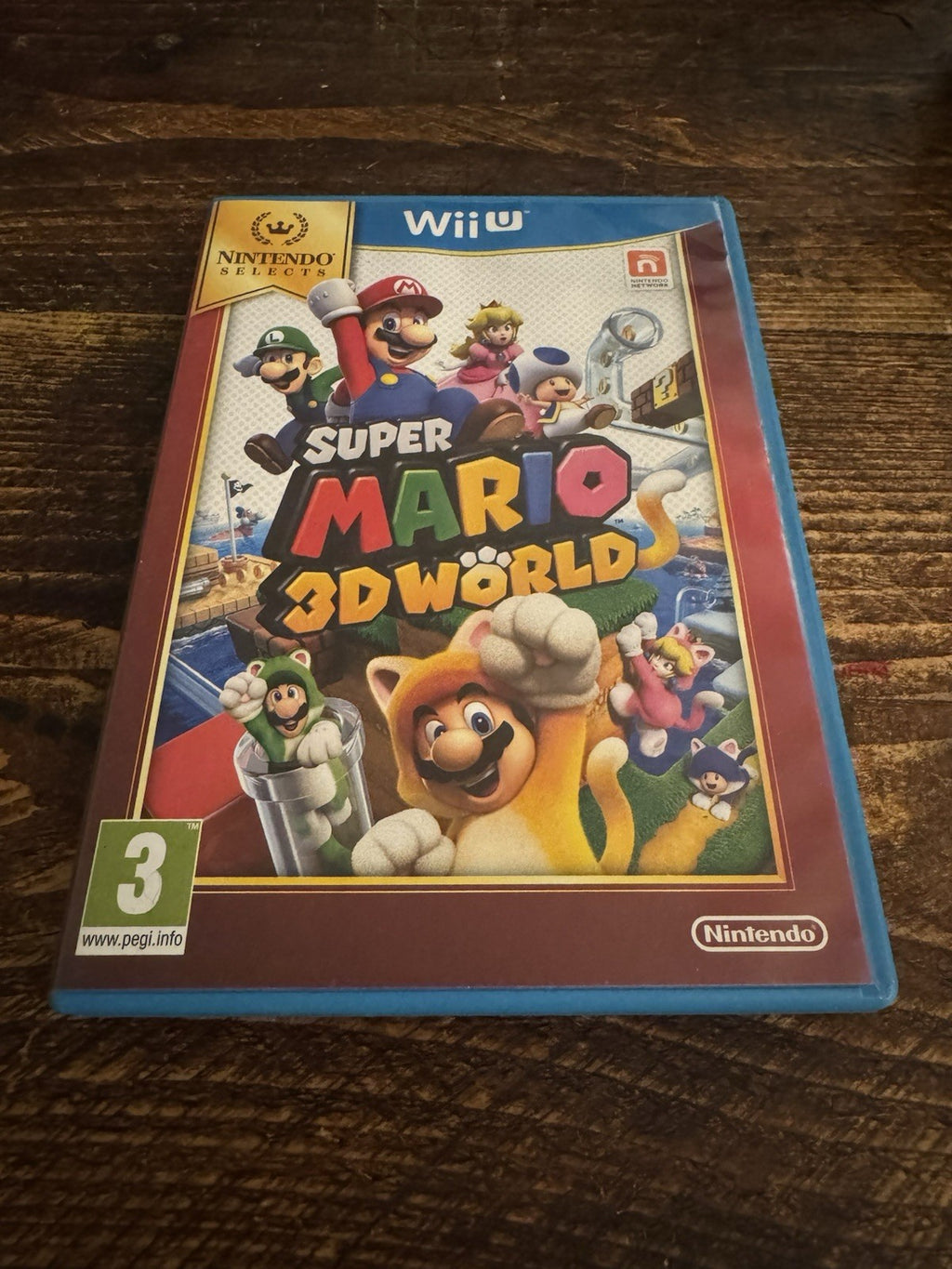 🎮 Super Mario 3D World (Nintendo Wii U, 2013) 🎉