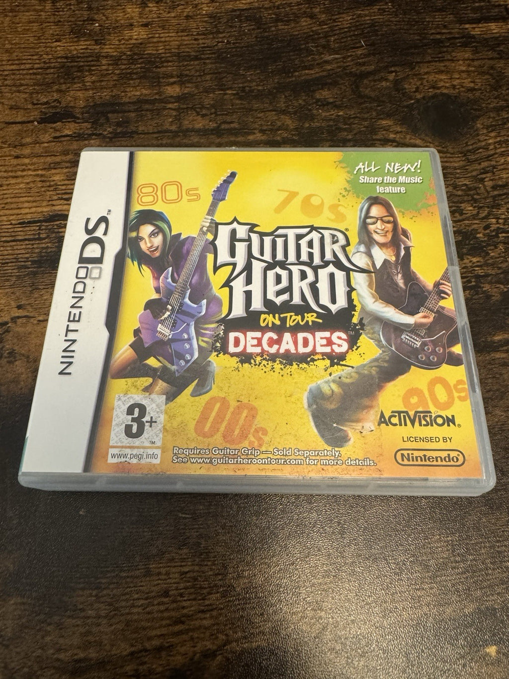 🎮 Nintendo DA Guitar Hero On Tour Decades Game 🎮🎸