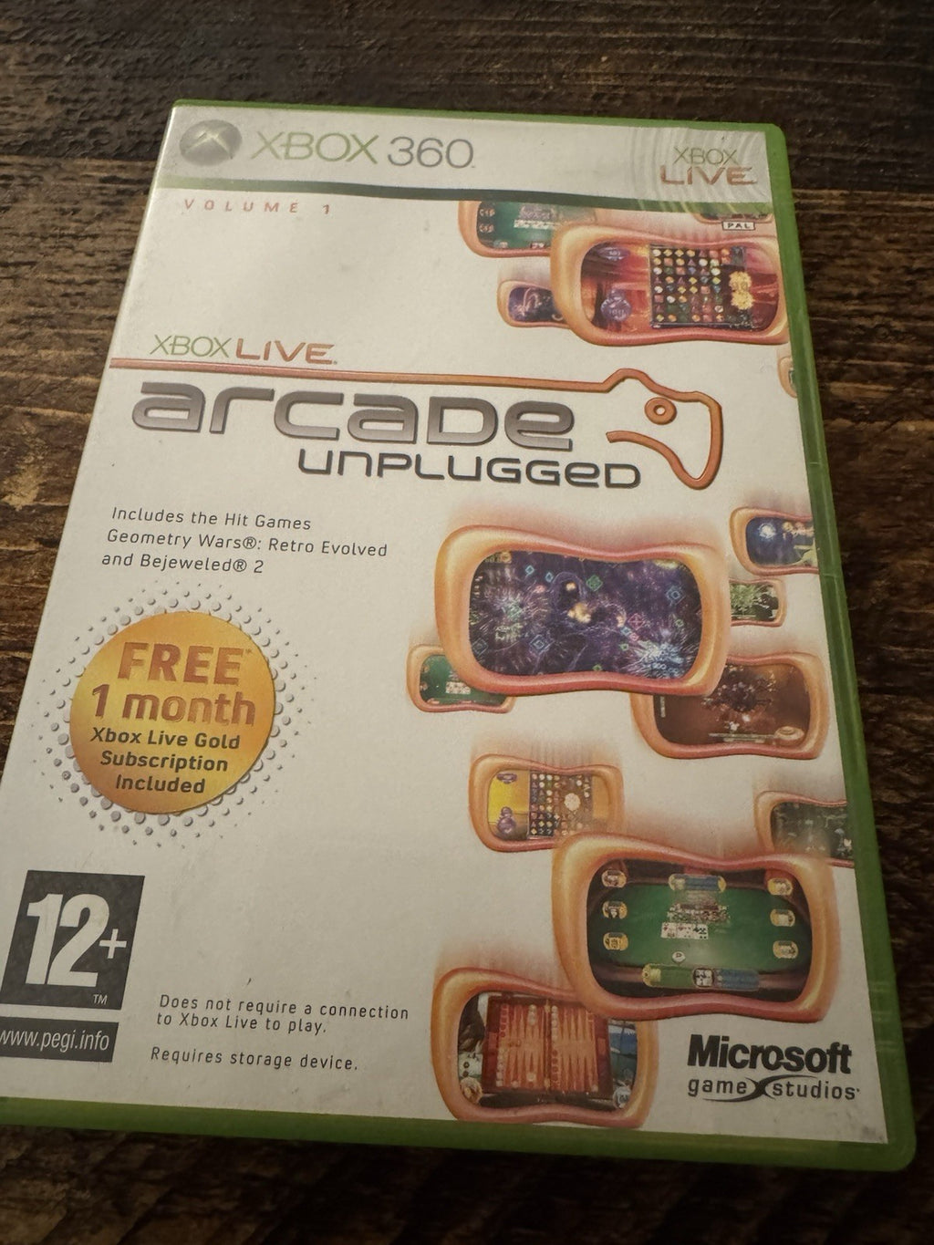🎮Xbox Live Arcade Unplugged Volume 1 (Microsoft Xbox 360, 2006) - European🎮