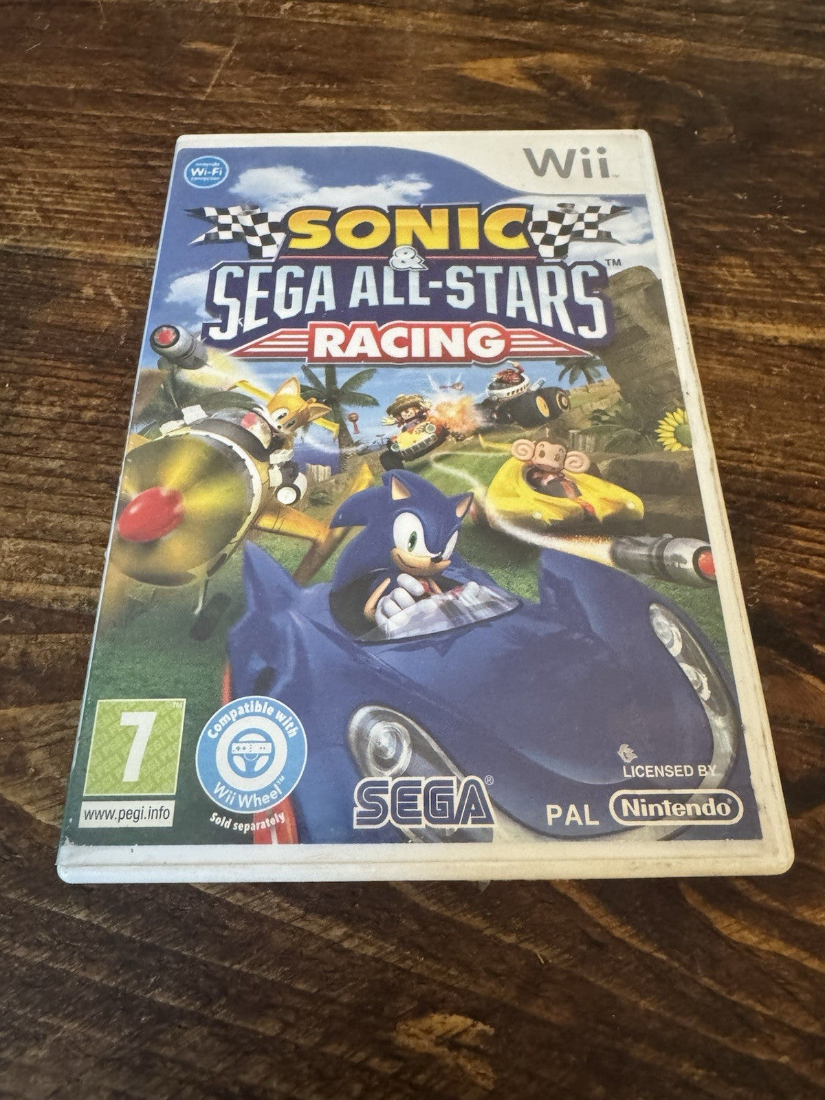 🎮 Sonic & Sega All-Stars Racing (Nintendo Wii, 2010) 🎮