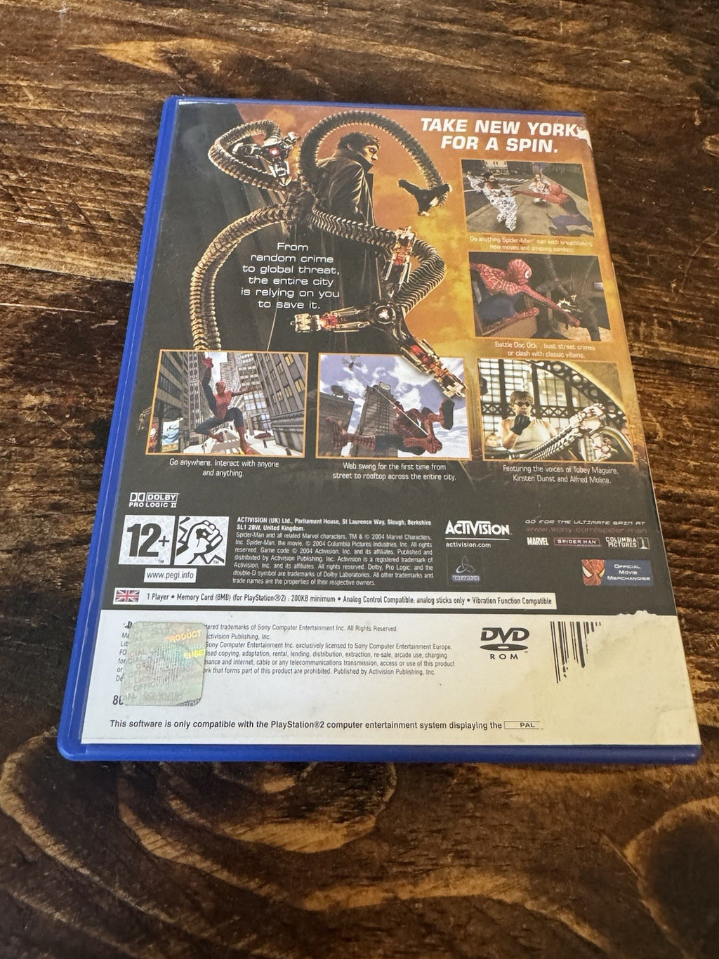 🎮 Spider-Man 2 (Platinum) (Sony PlayStation 2, 2005) 🎮