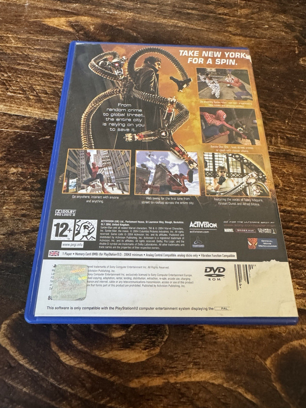 🎮 Spider-Man 2 (Platinum) (Sony PlayStation 2, 2005) 🎮