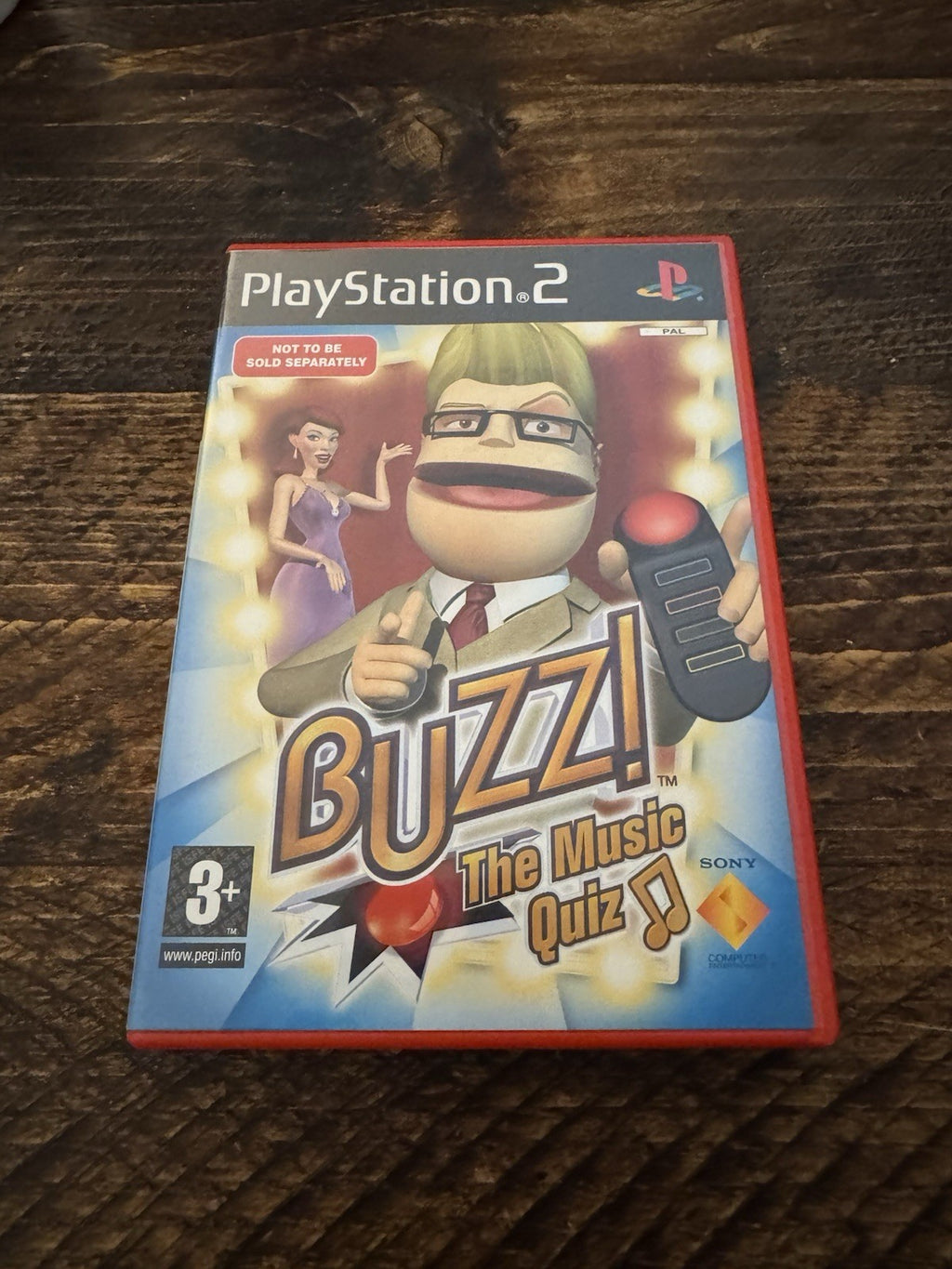 Buzz The Music Quiz (Sony PlayStation 2, 2005) - European Version