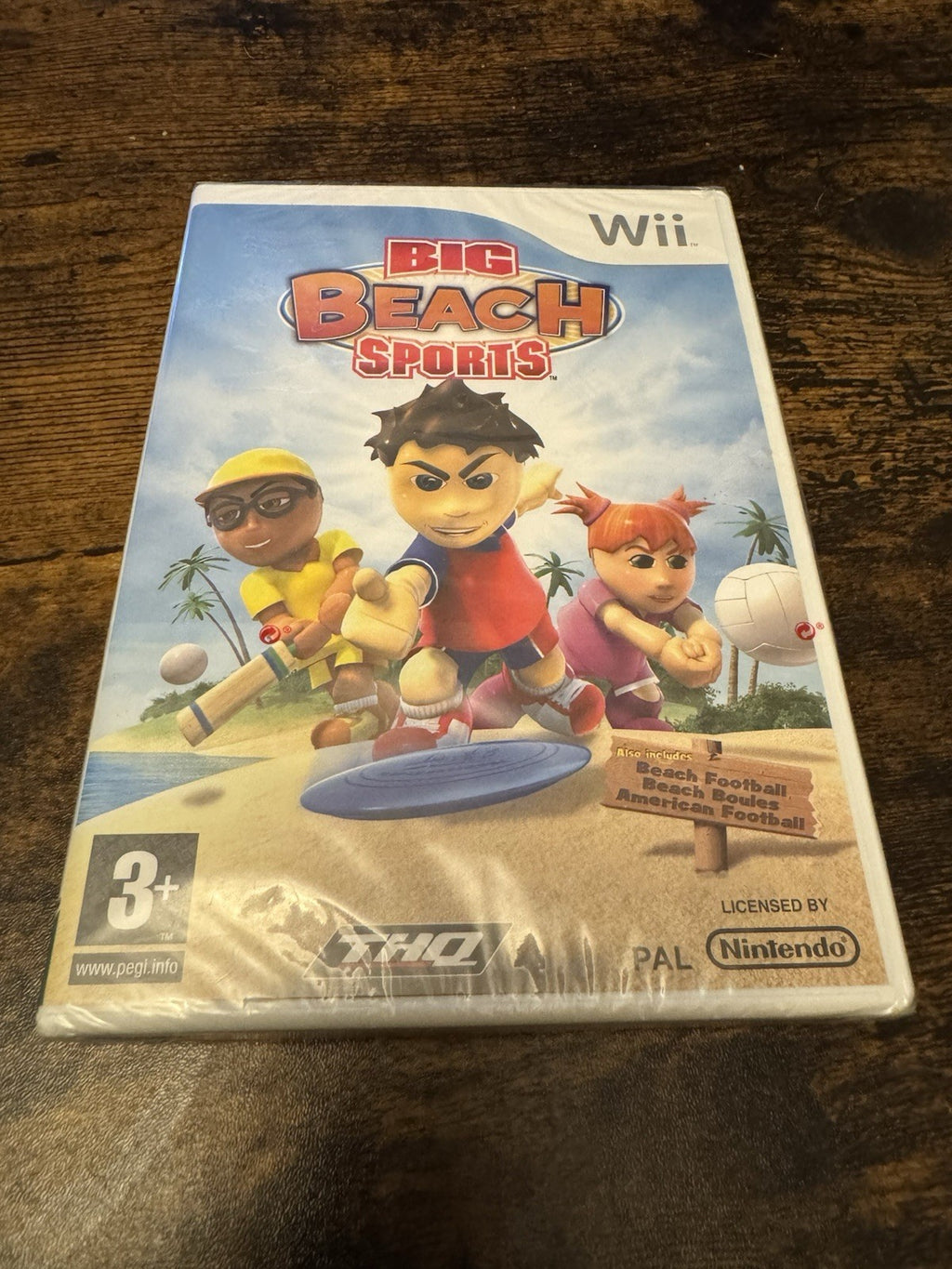 🎮Big Beach Sports (Nintendo Wii, 2008) - European Version⚽️