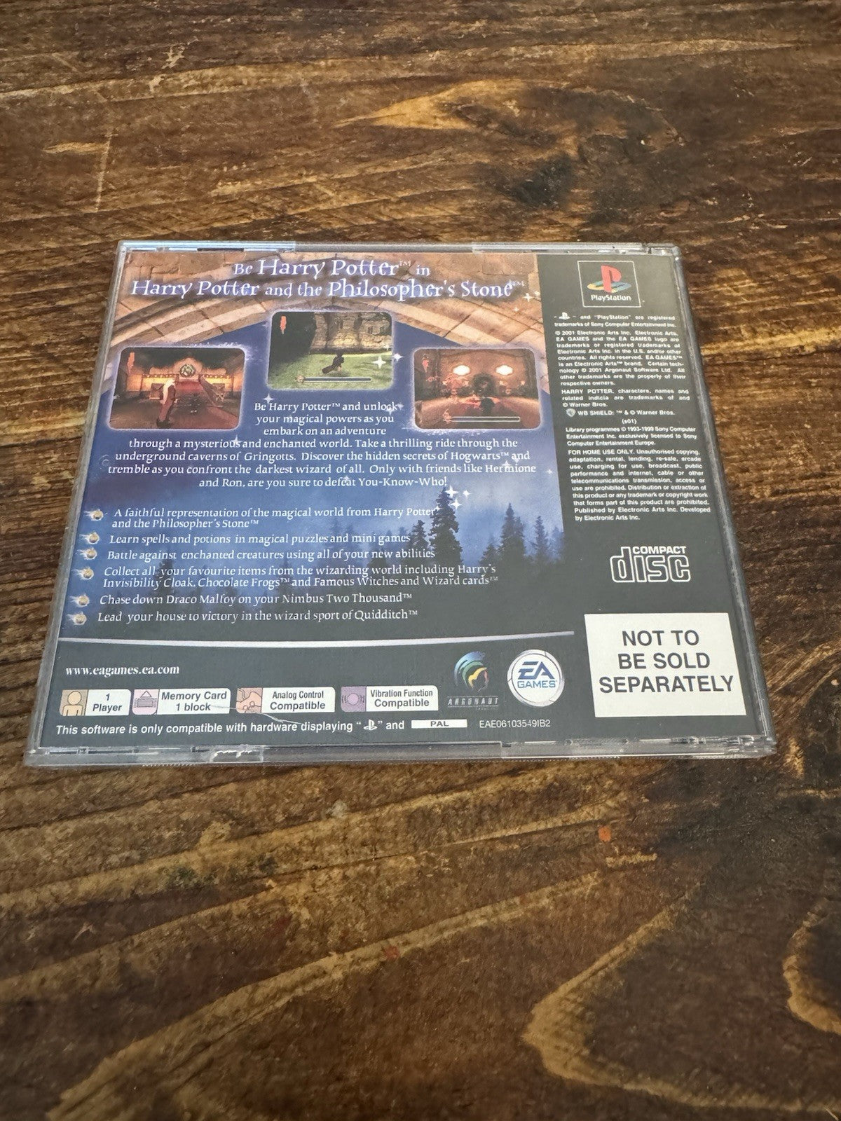 🎮 Harry Potter and the Philosopher's Stone (Sony PlayStation 1, 2001) 🎮