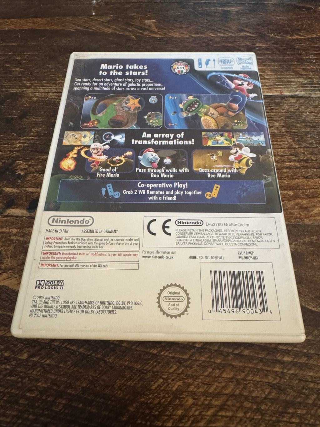 Super Mario Galaxy ( Nintendo Wii, 2011)