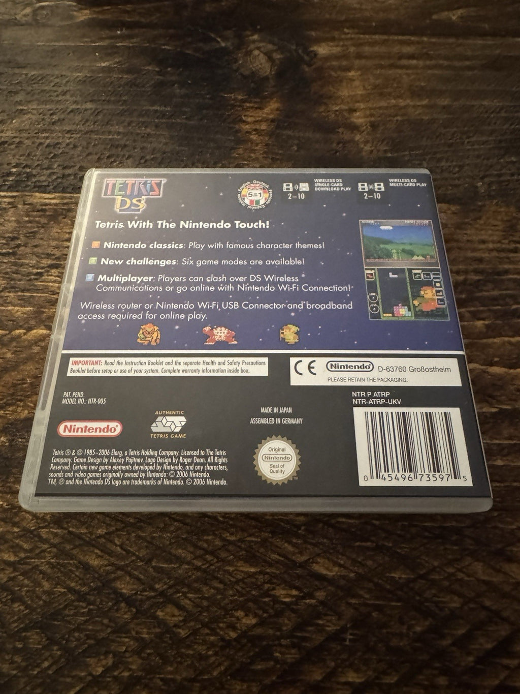 🎮 Nintendo DS Tetris DS 🕹️