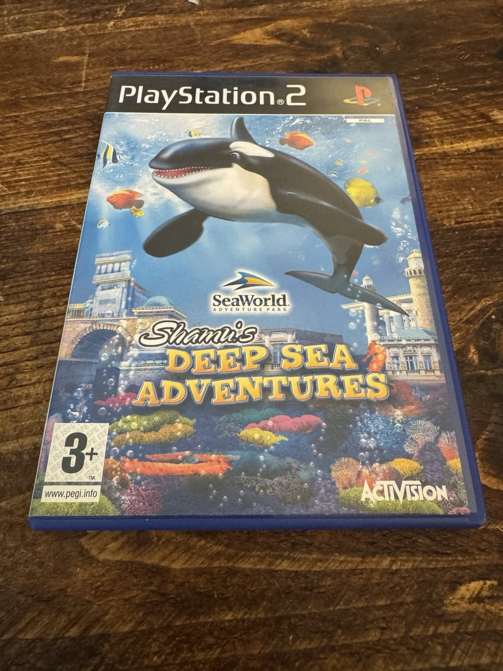 🎮 SeaWorld Adventure Parks: Shamu's Deep Sea Adventures - PlayStation 2 Game 🎮