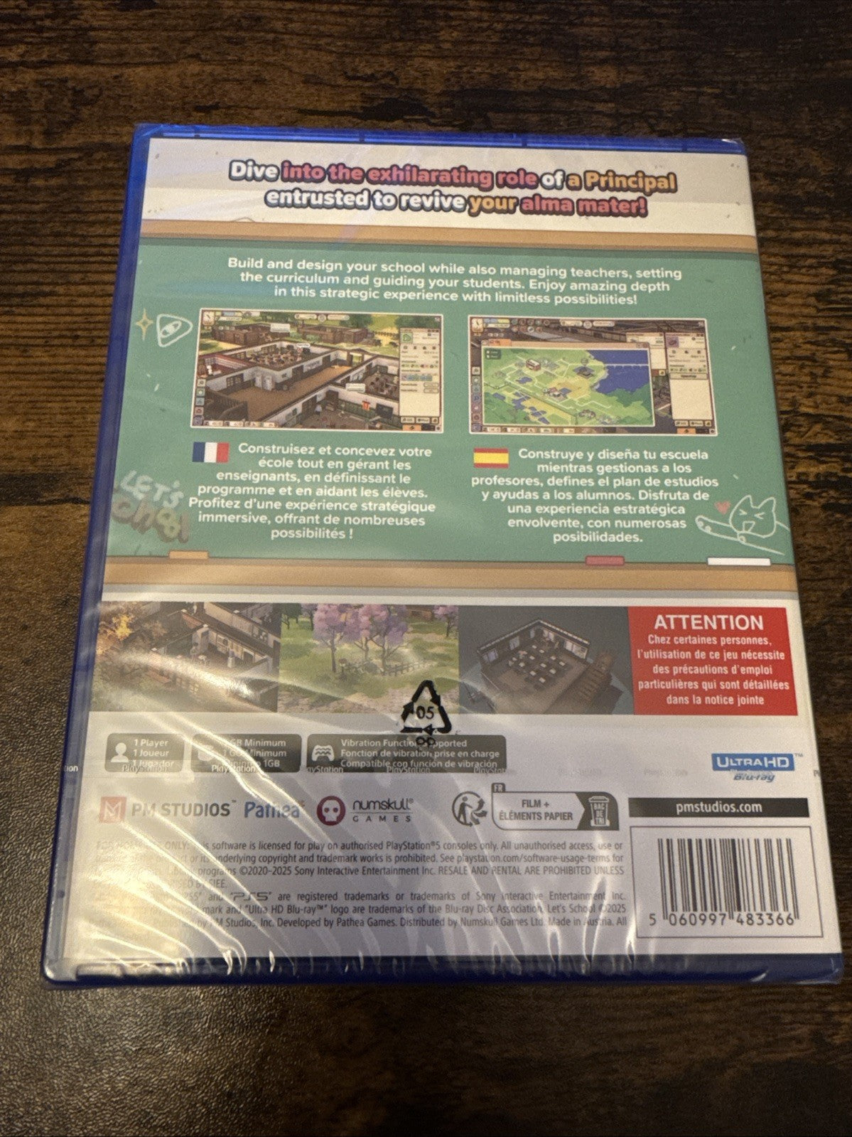 🎮 PlayStation 5: Let’s School ✅ Brand New | Factory Sealed 💿