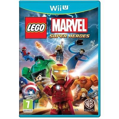 🎮🌟LEGO Marvel Super Heroes (Nintendo Wii U, 2013)🌟🌟