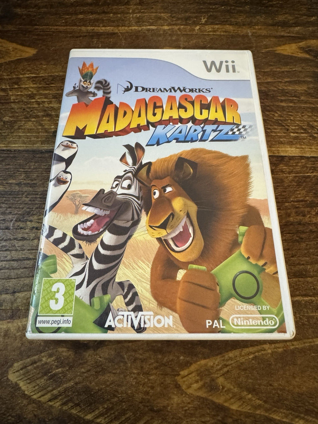 🎮 Madagascar: Kartz (Nintendo Wii, 2009) 🎮
