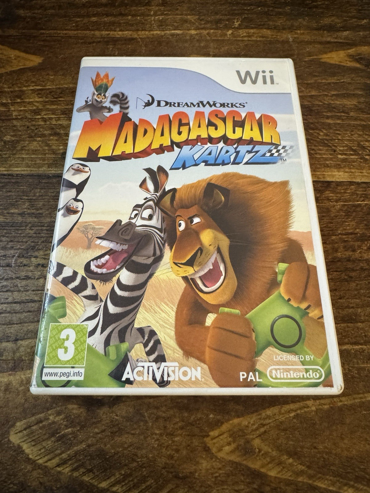 🎮 Madagascar: Kartz (Nintendo Wii, 2009) 🎮