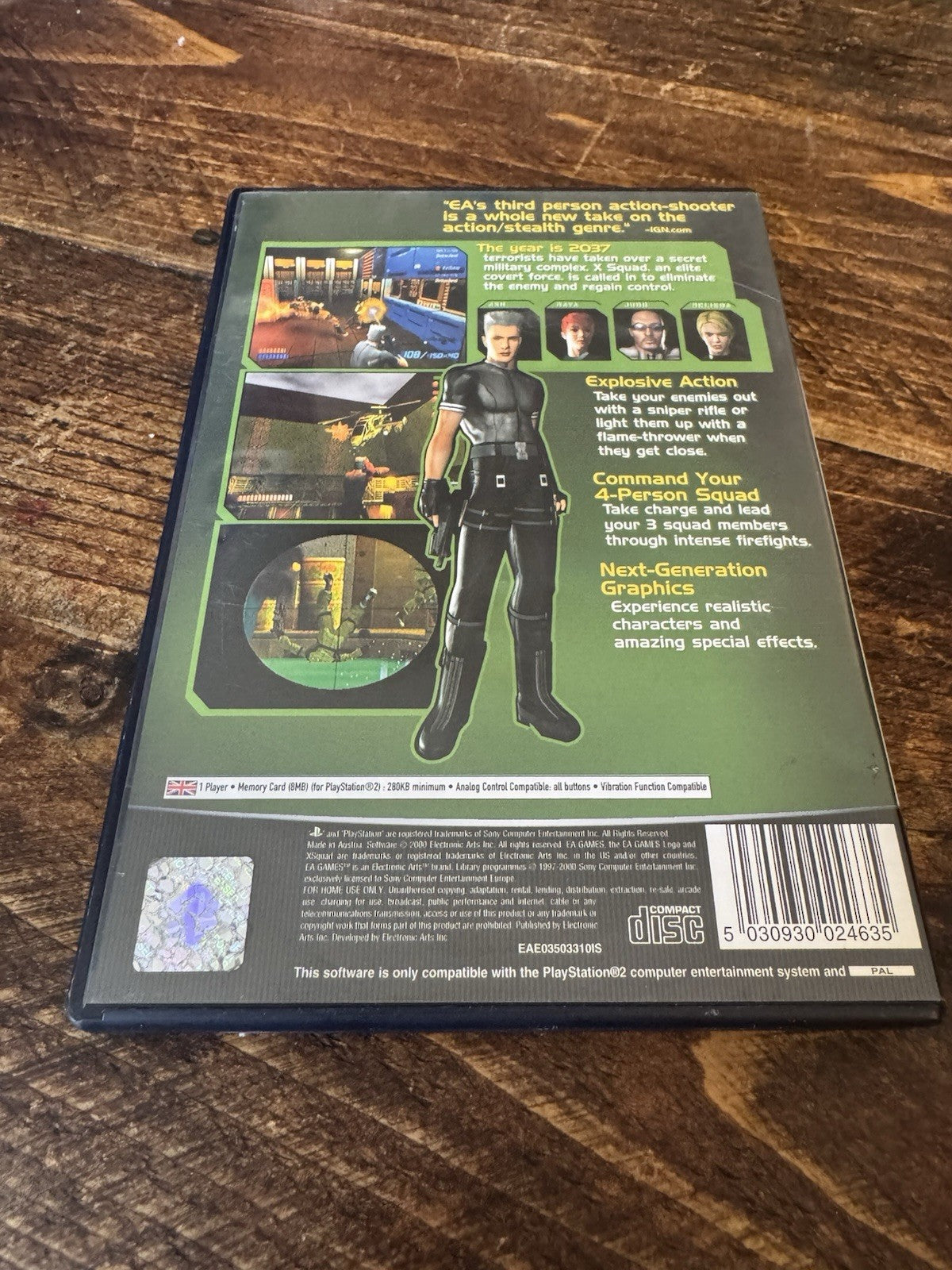 🎮 X Squad (Sony PlayStation 2, 2000) 🎮