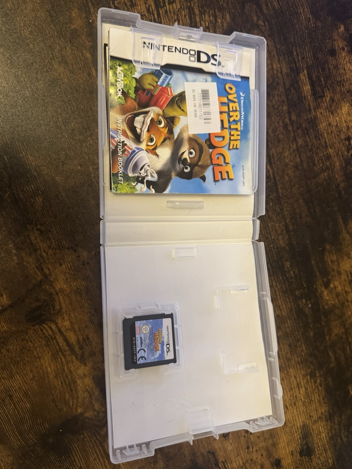 🎮💫 Over The Hedge (Nintendo DS, 2006) - European Version 🦔🦨🐇🐿️