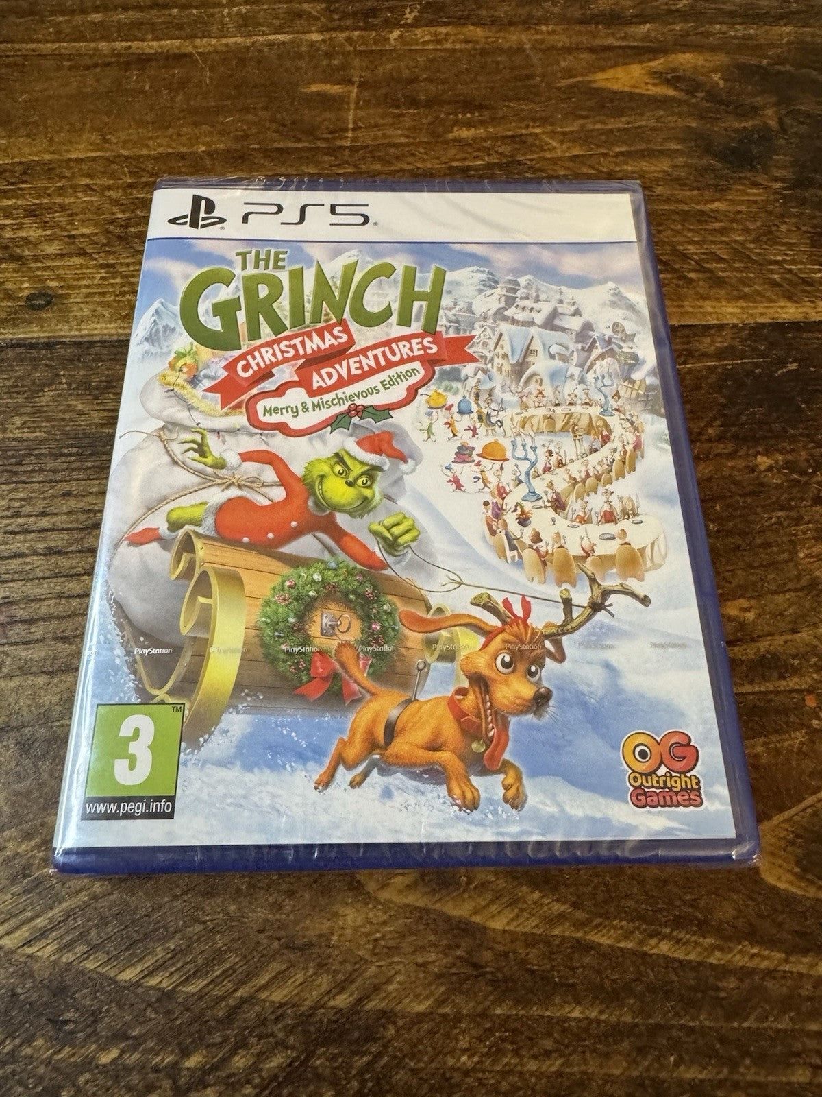 🎮 The Grinch: Christmas Adventures (Sony PlayStation 5, 2023) BRAND NEW SEALED