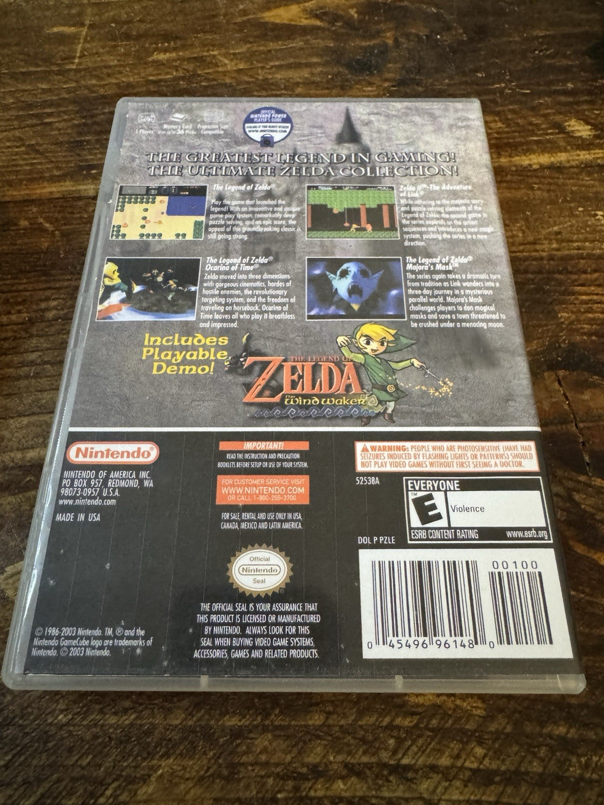 🎮 The Legend of Zelda - Collector's Edition (GameCube, 2003) 🎮