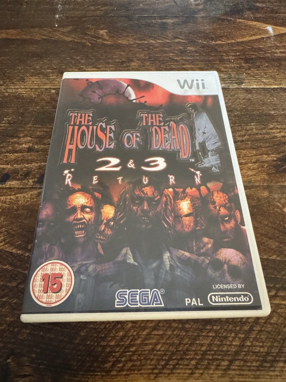 The House of the Dead 2 & 3 Return (Nintendo Wii, 2008) - European Version