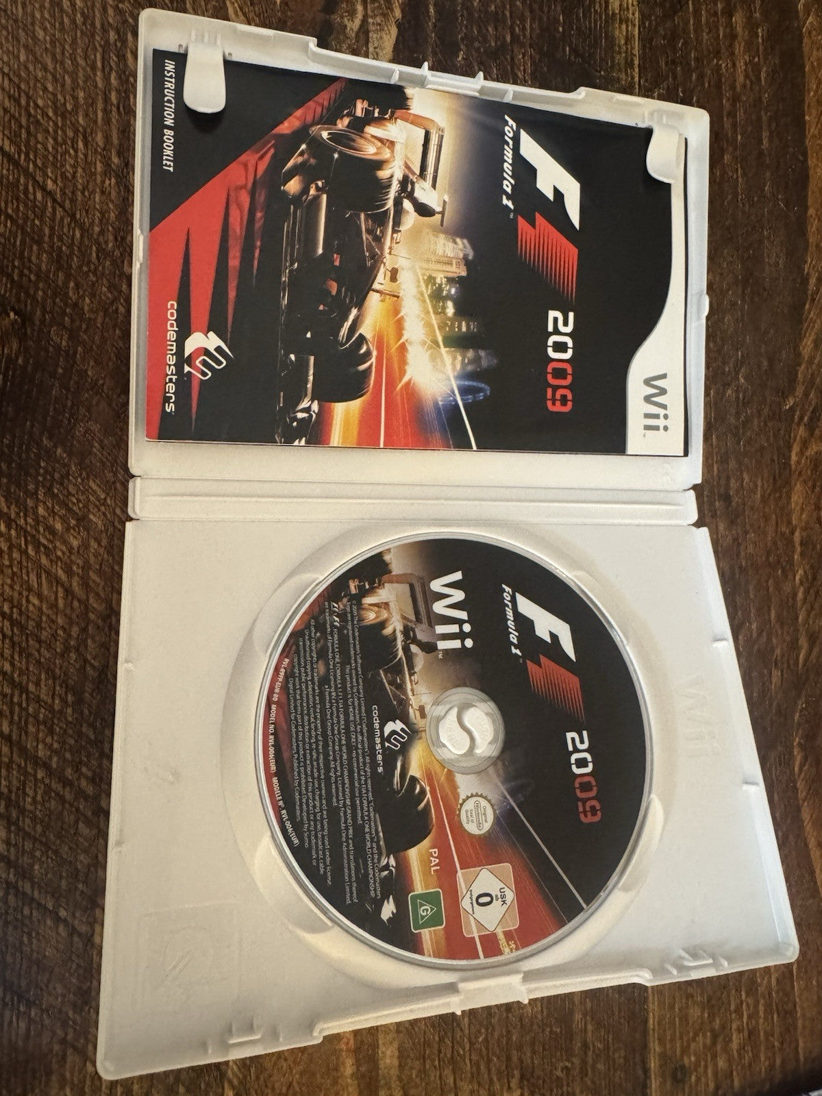 F1 2009 (Nintendo Wii, 2009)