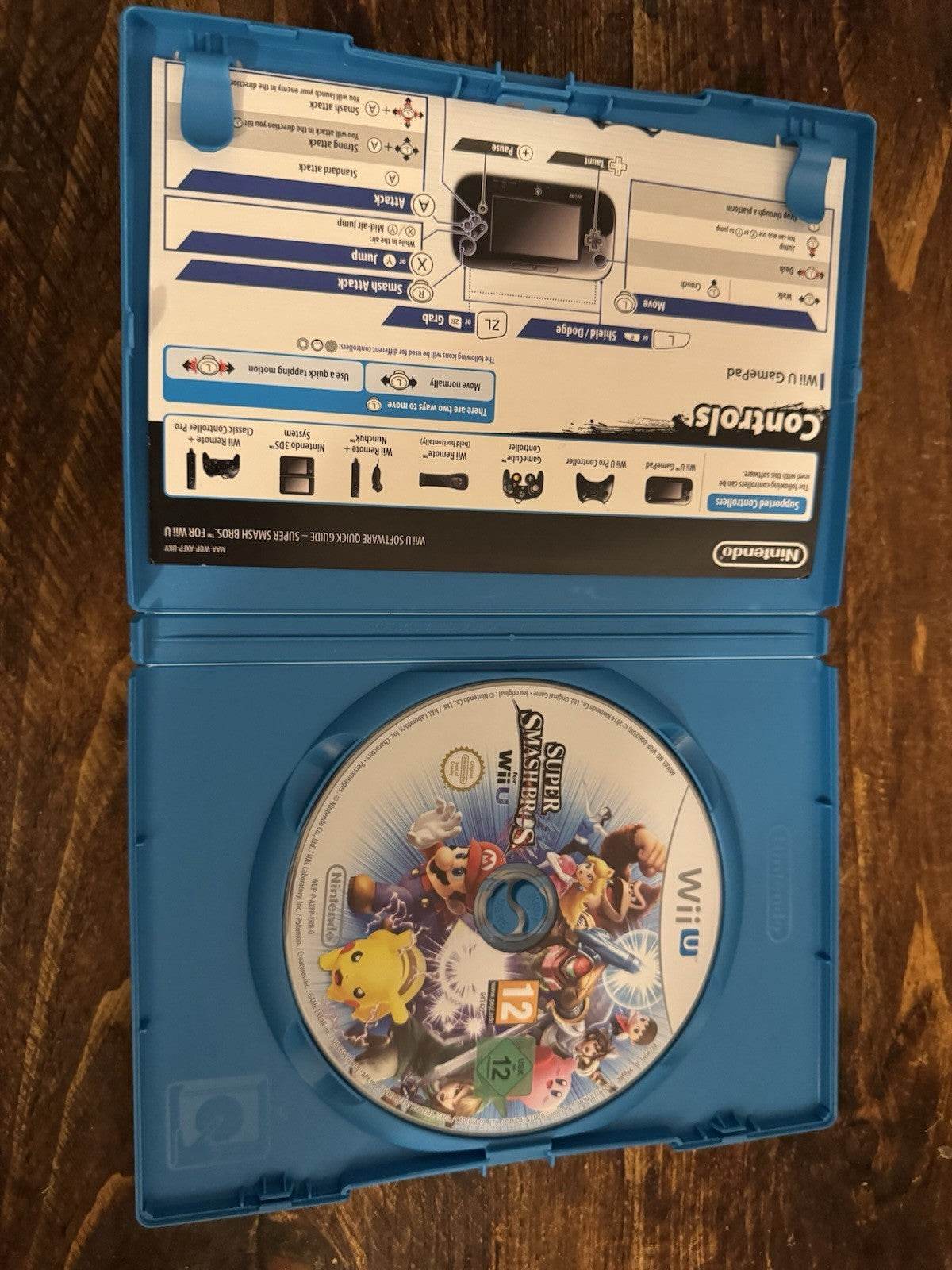 🎮💫Super Smash Bros. (Nintendo Wii U,2014)🎉🎮