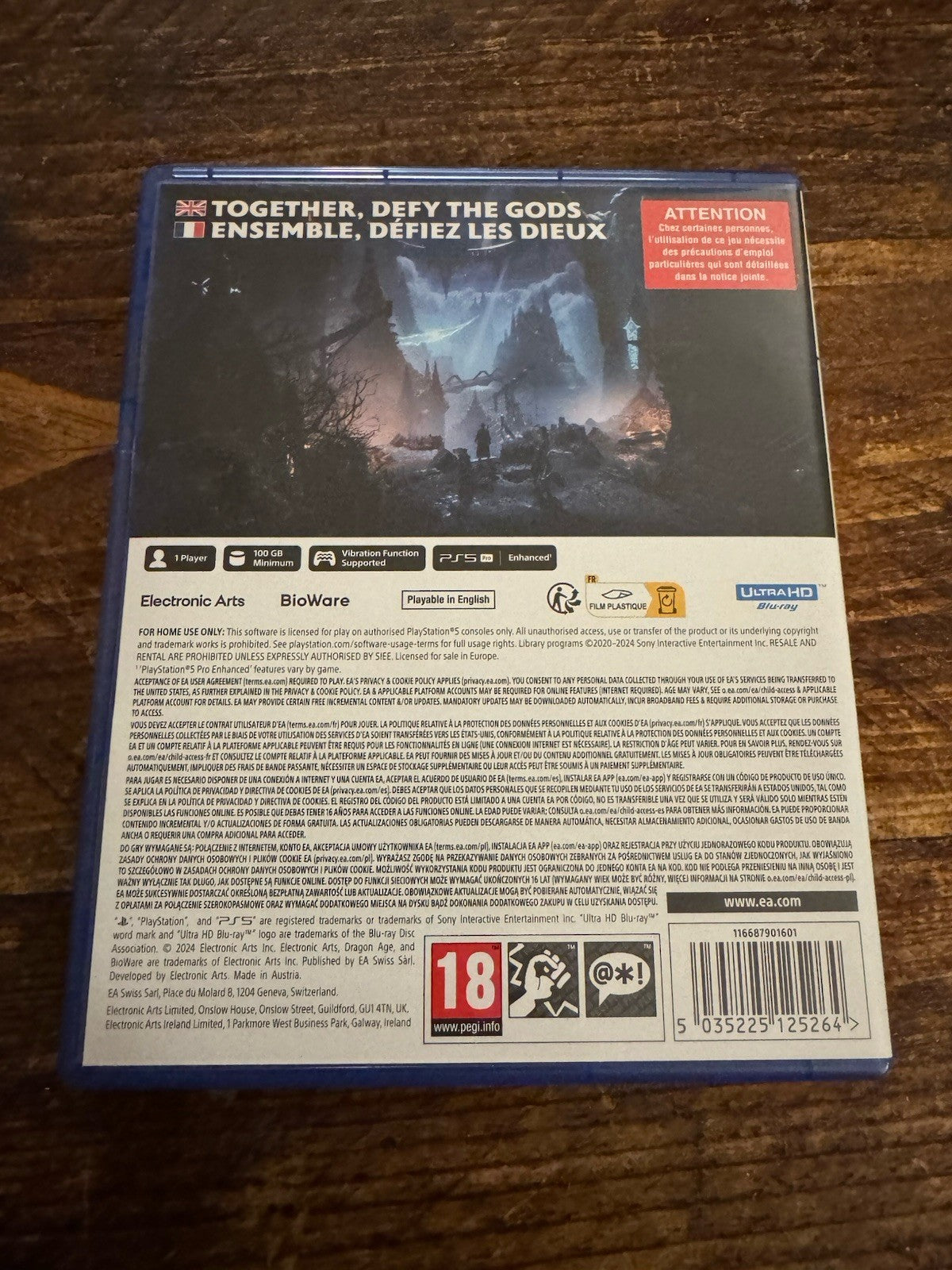 🎮 Dragon Age The Veilguard - PS5 (PlayStation 5) 🎮