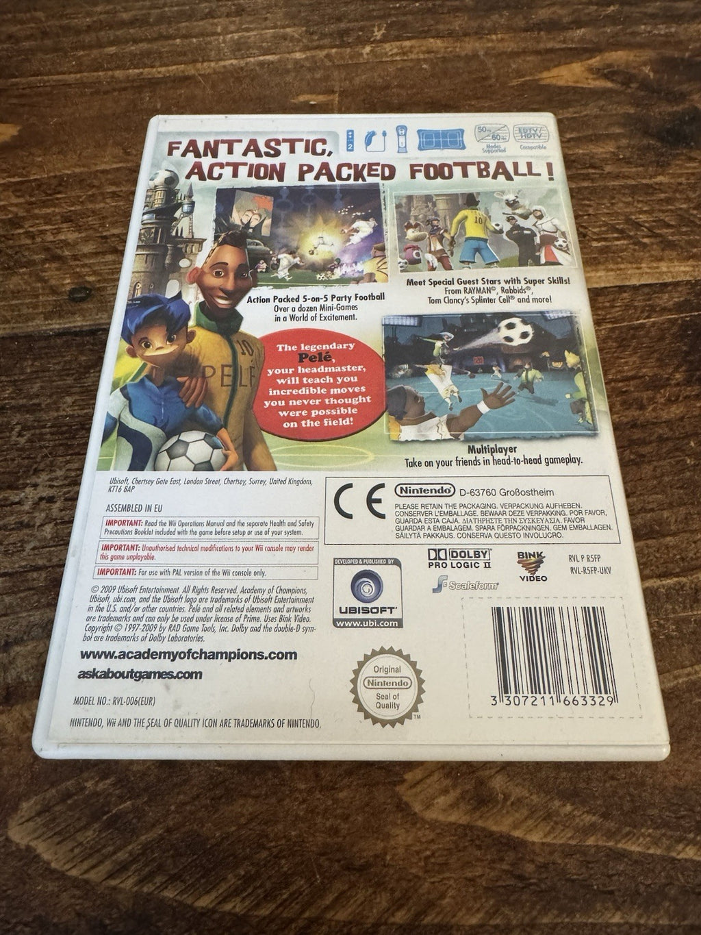🎮 Academy of Champions: Football (Nintendo Wii, 2009) ⚽️