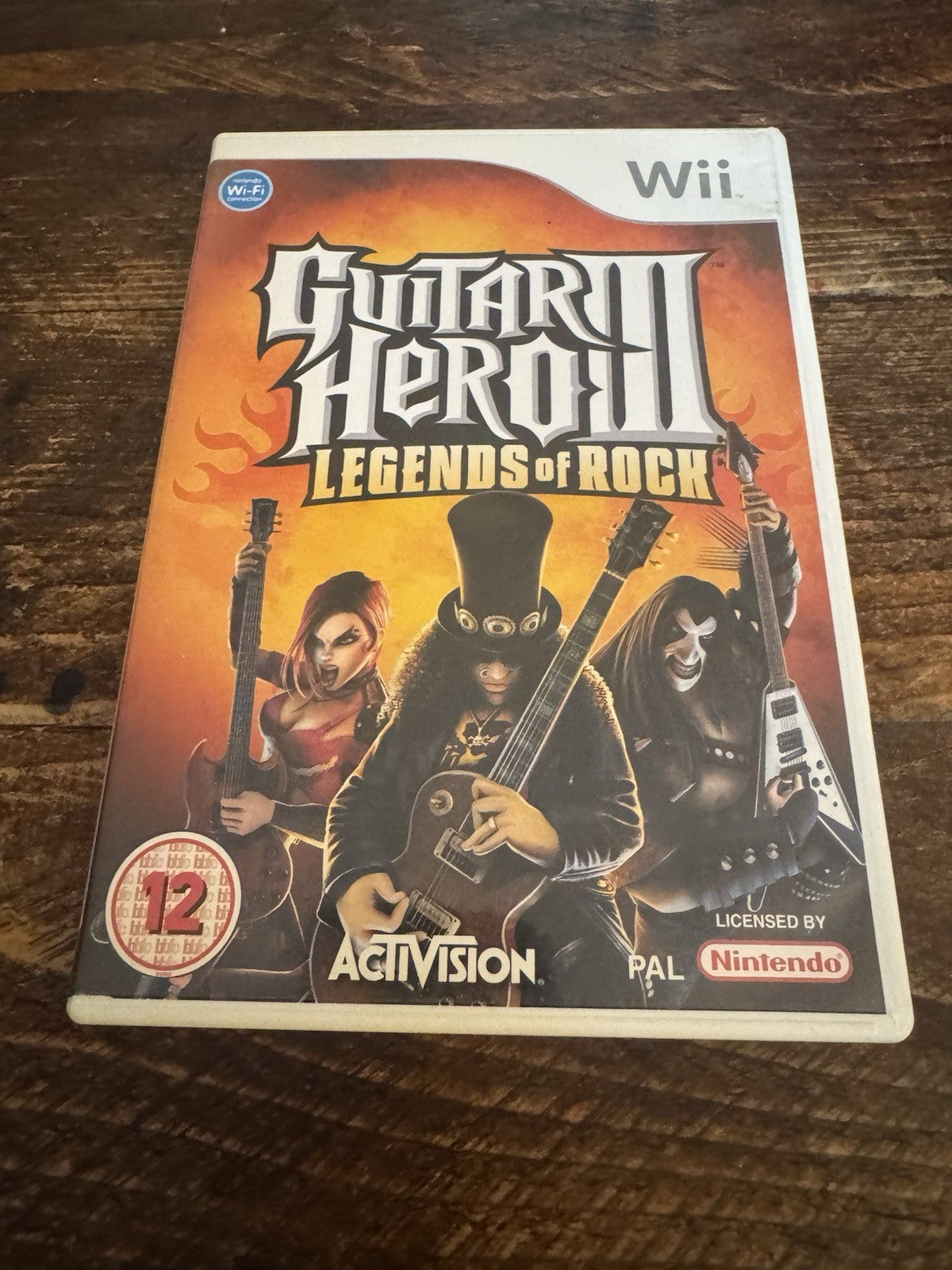 🎮 Nintendo Wii Guitar Hero’s 3: Legends Of Rock Game