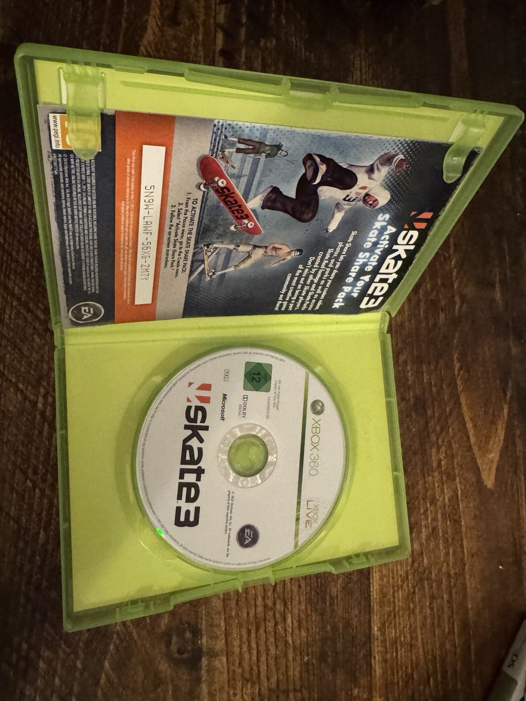 🎮 Xbox 360 Skate 3 Game